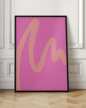 Pink Wave No 9 Poster