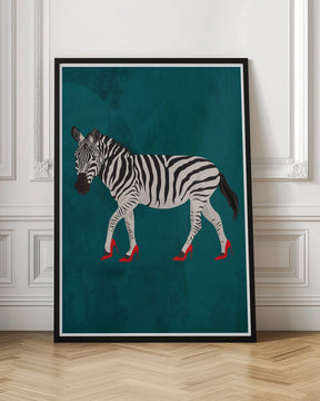 Zebra in heels 2 Poster