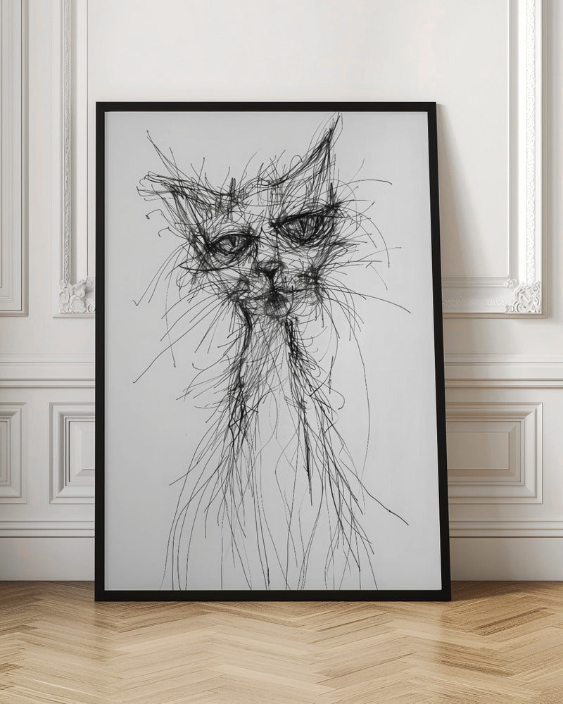 Morning Cat Poster