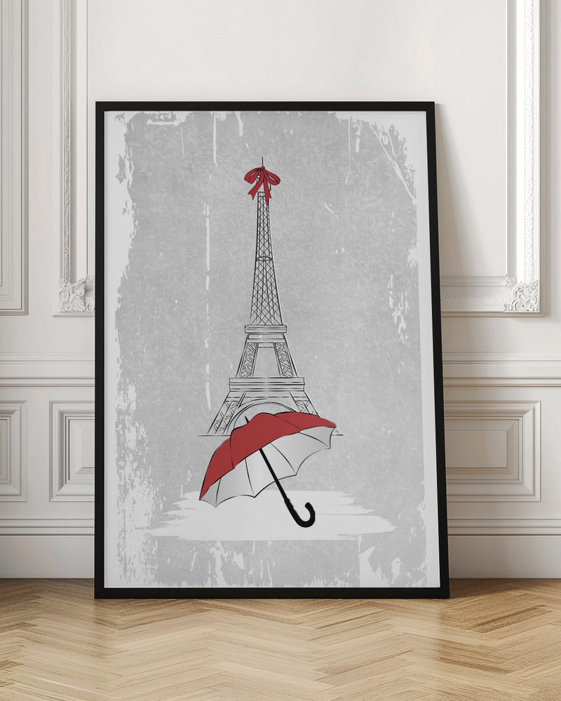 Rain In Paris Poster