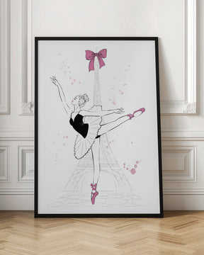 French Ballerina Poster