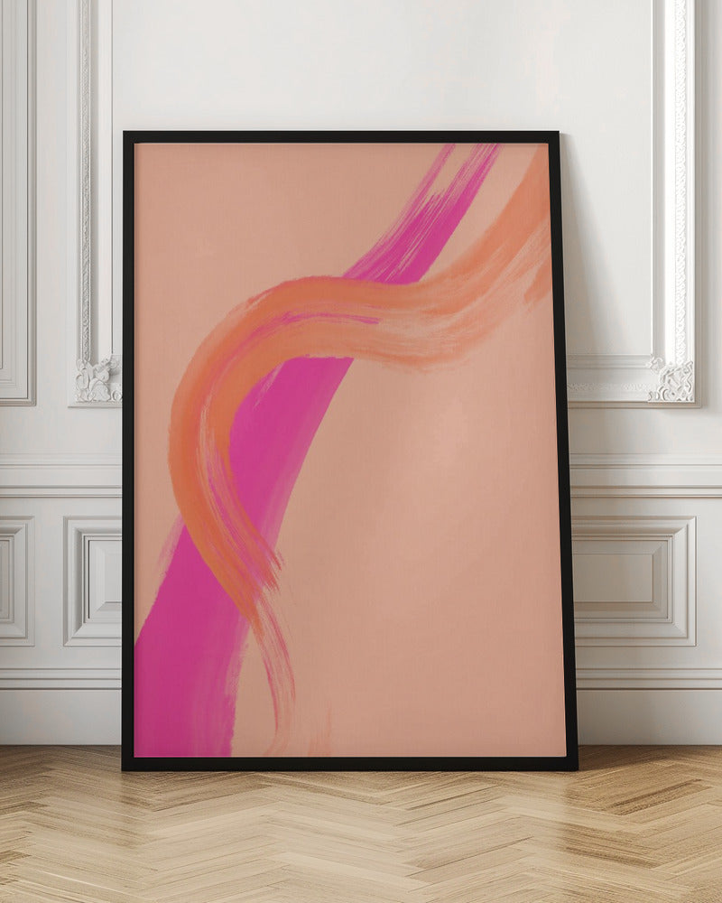 Color Strokes No 16 Poster