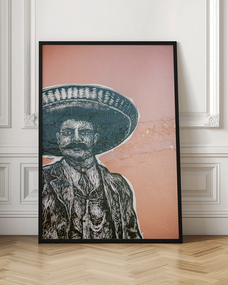 Mexican wall art in Oaxaca Poster