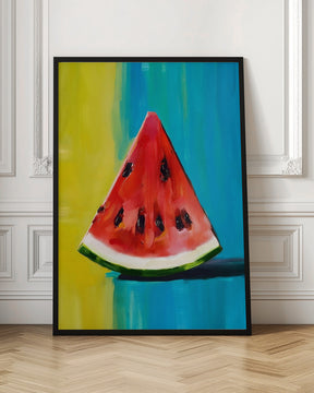 Watermelon Slice Poster