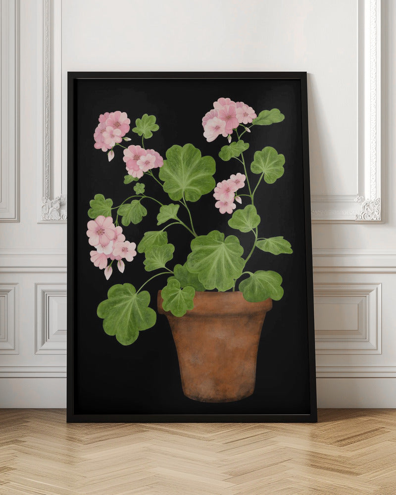 Pink Geranium Poster