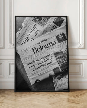 The Bologna Papers | Italy travel Poster