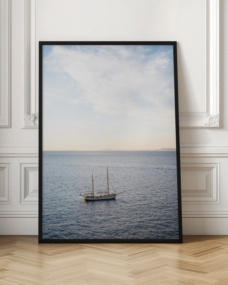 Amalfi Coast Sailing | Italy Travel Photography Poster