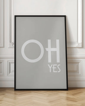 Oh Yes Griratio 2x3 Print By Bohonewart Poster