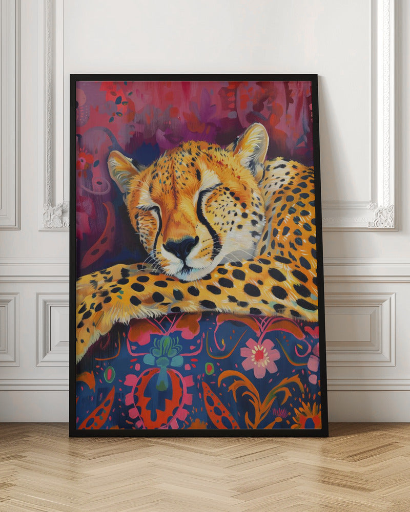 Resting Cheetah Poster