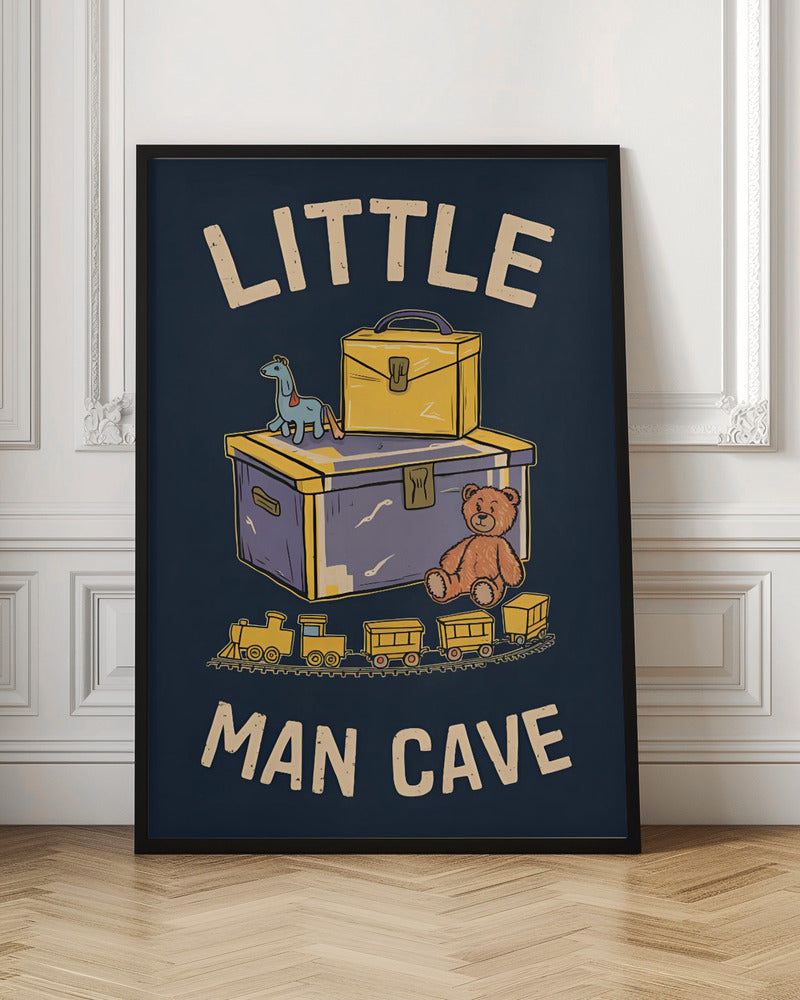 Little Man Cave Poster