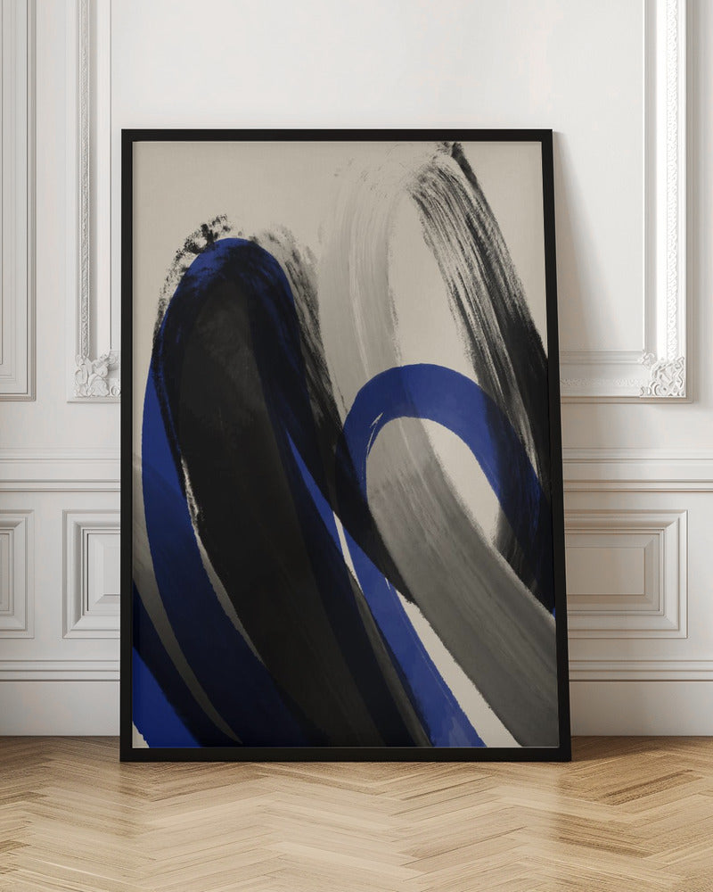 Black And Blue No 1 Poster