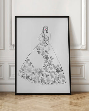 Oleta fashion illustration Poster