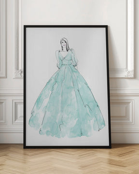 Fini fashion illustration Poster