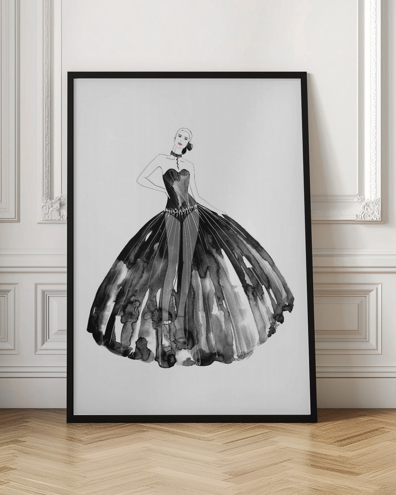 Beren fashion illustration Poster