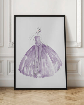 Beren fashion illustration Poster