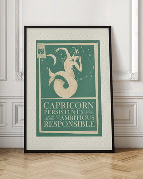 Capricorn Zodiac Poster Poster