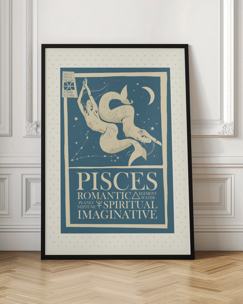 Pisces Print Poster