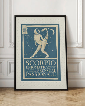 Scorpio Print Poster