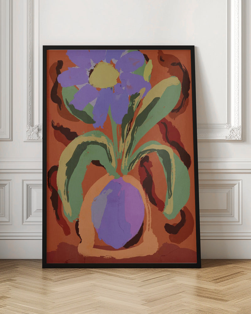 Violet Flower Poster