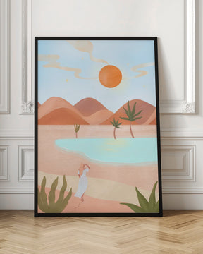 Desert Oasis Poster