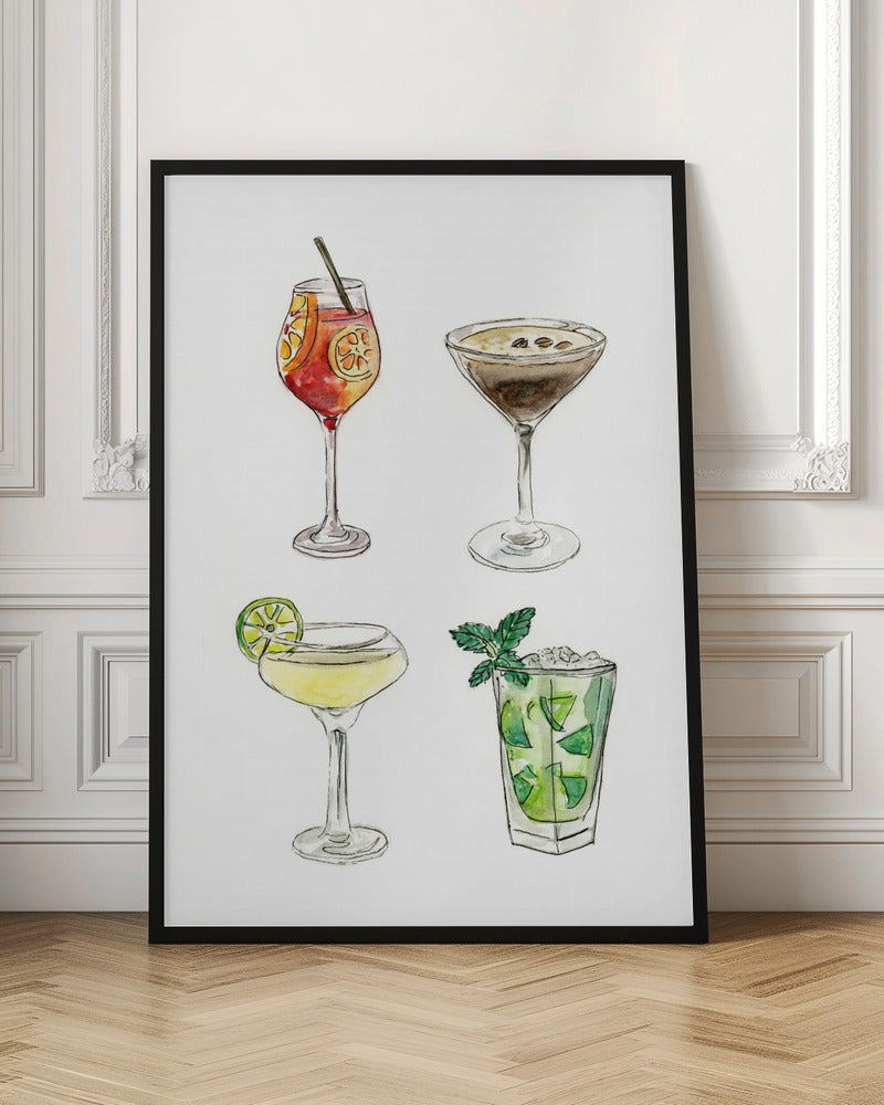 Cocktails Poster