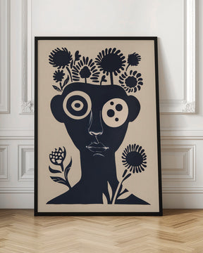 Flower Head Poster