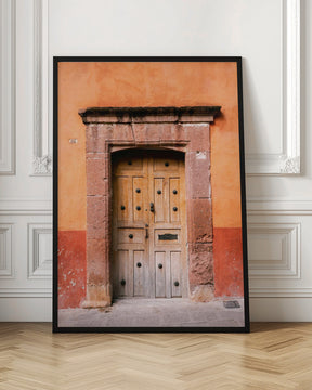 San Miguel de Allende Door | Mexico Travel Photography Poster