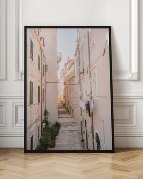 Streets of Dubrovnik Poster