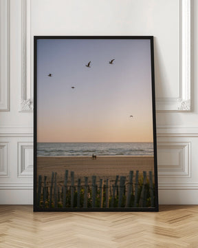 Moroccan Coast Sunset Poster