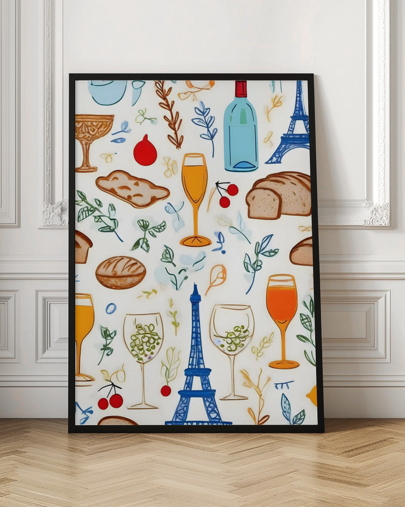 Paris Things Poster