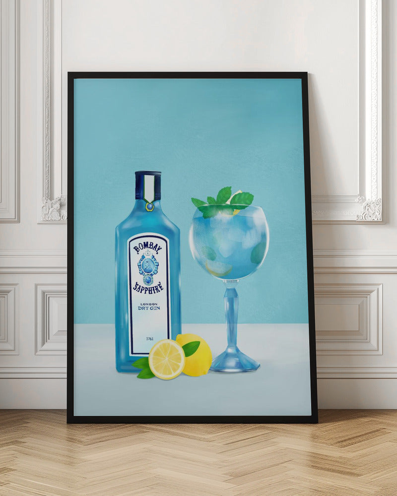 Gin Cocktail Poster