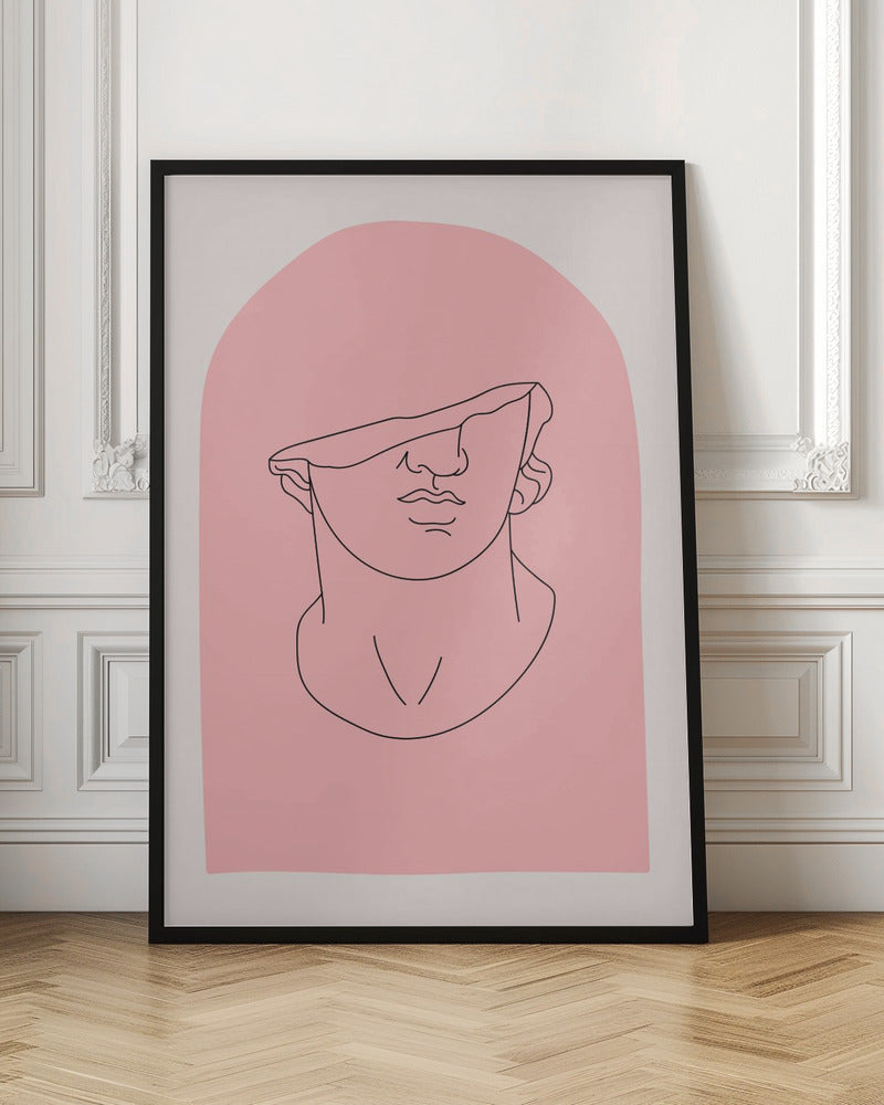 Aestheticmanpink Ratioiso Poster