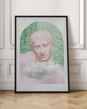 Ancientstatuepastel Ratioiso Poster