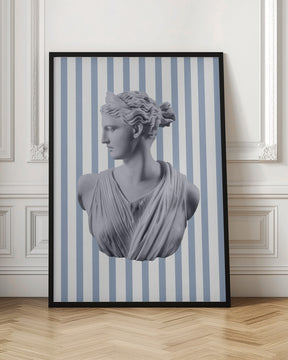 Artemisbluestripes Ratio2x3 Poster