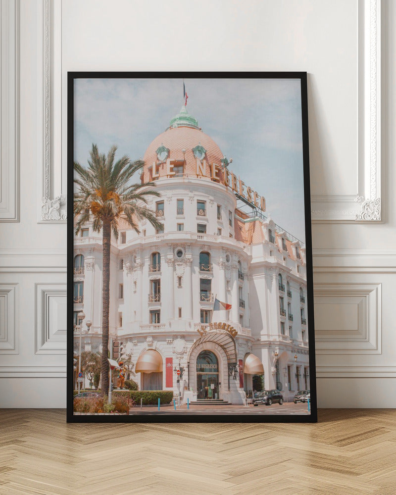 French Riviera Building Std Poster