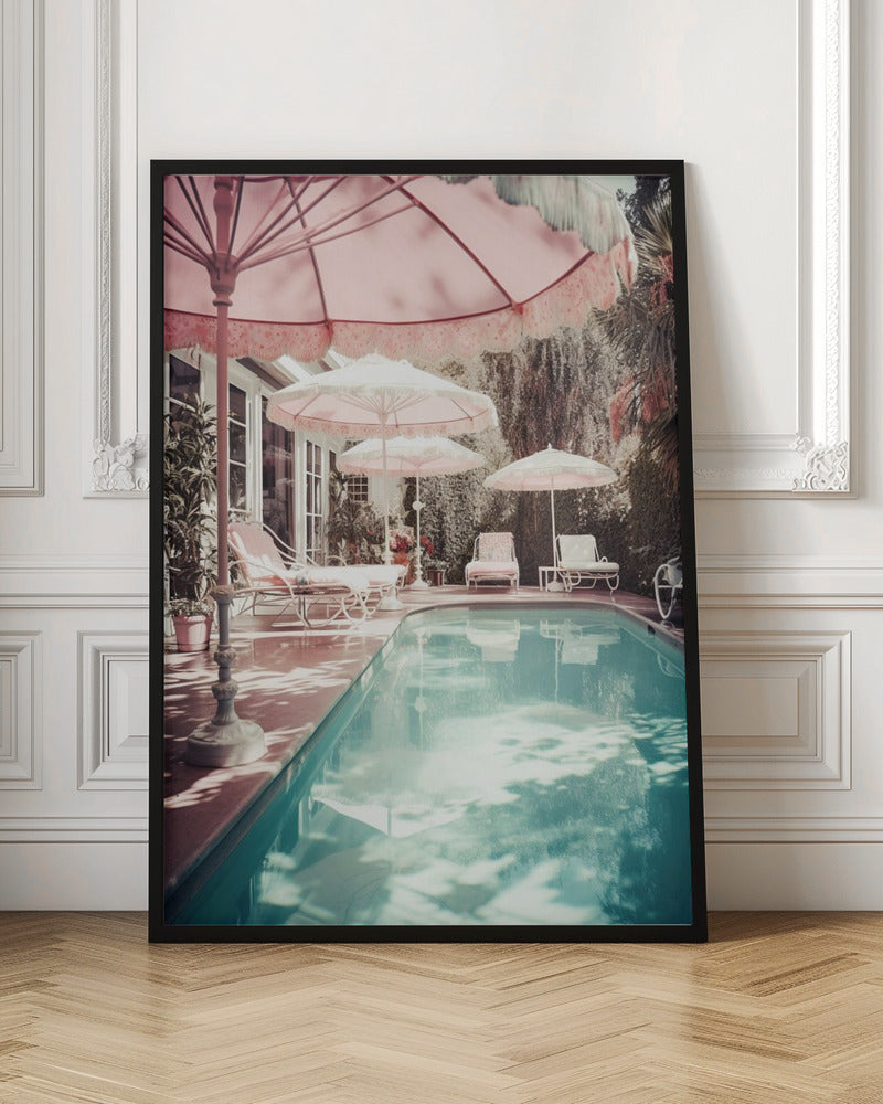 Glam Pool Life Poster