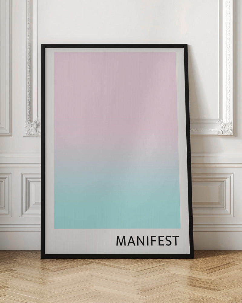 Manifestpinkblue Ratio2x3 Poster