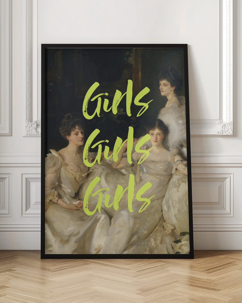 Girlsgirlsgirlsyellow Ratioiso Poster