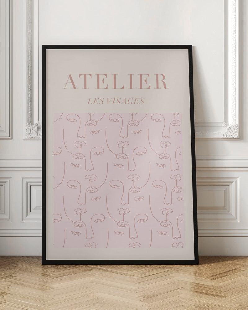 Atelierfacespink Ratioiso Poster