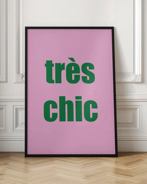 Treschicpinkgreen Ratioiso Poster