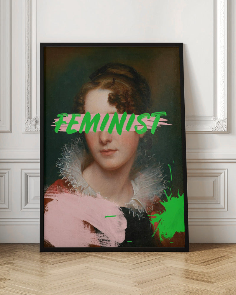 Feministportrait Ratioiso Poster