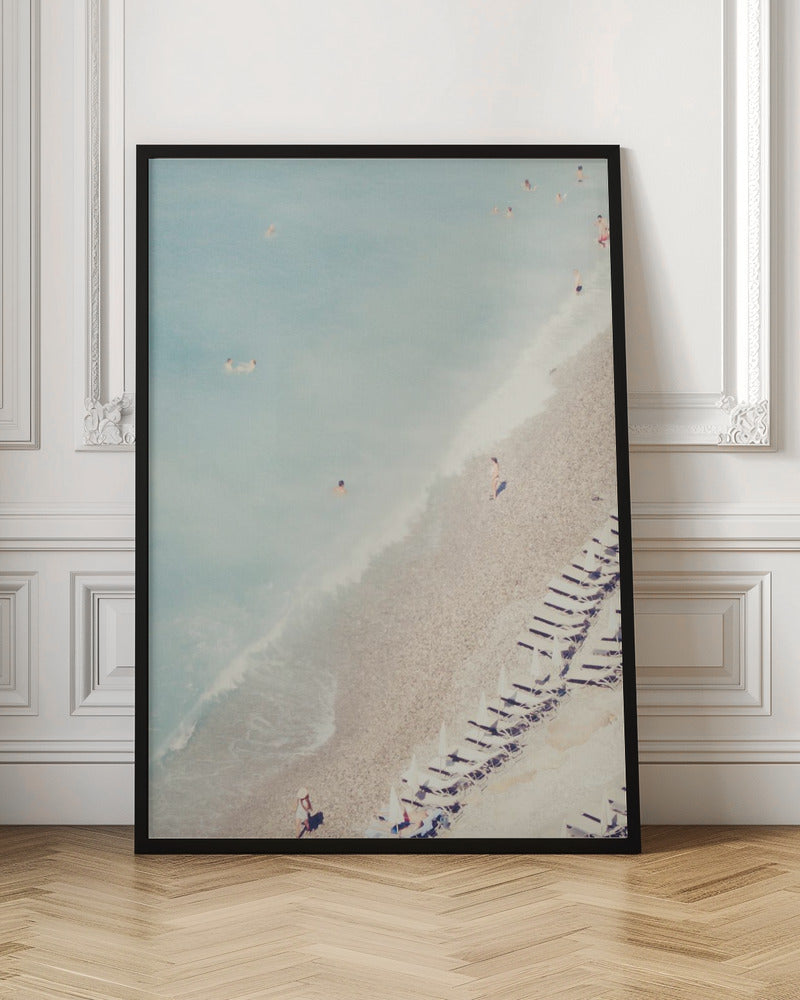 French Riviera Beach Poster