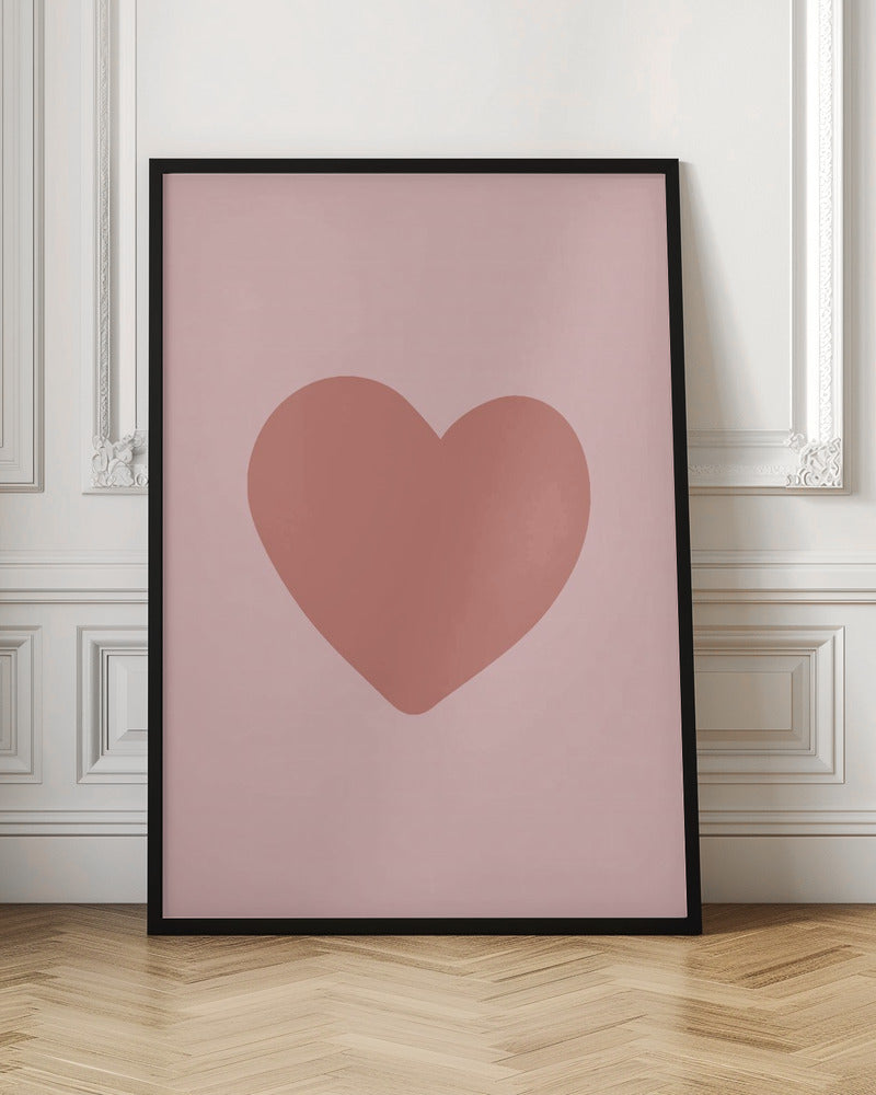 Terracottaloveheart Ratioiso Poster