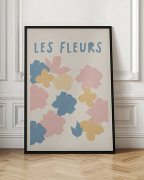 Lesfleursblue Ratio2x3 Poster