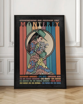 Monterey Pop Festival Poster