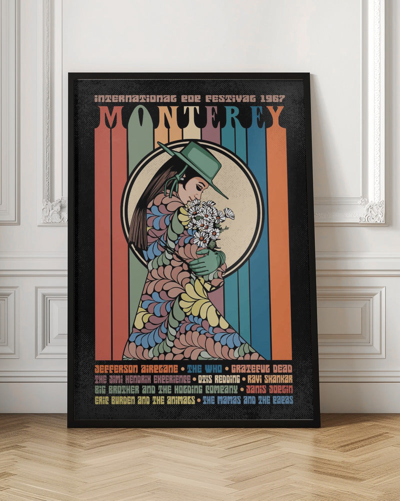 Monterey Pop Festival Poster