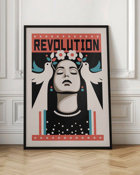 Revolution Activist Peace Poster