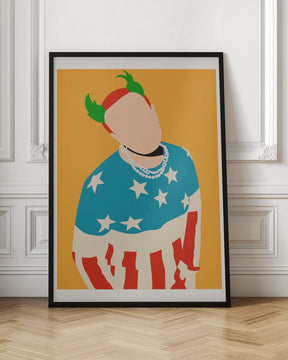 Keith Flint Minimalist Pop Art Poster