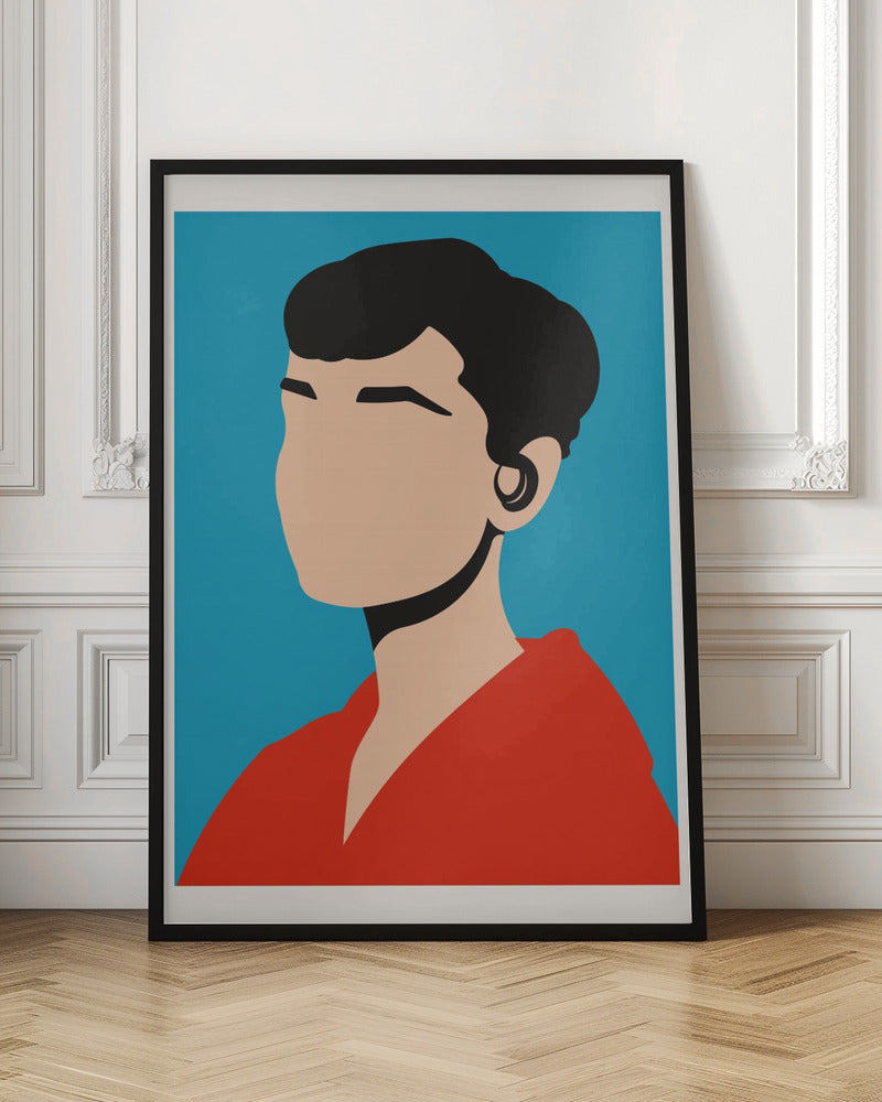 Audrey Hepburn Minimalist Pop Art Poster