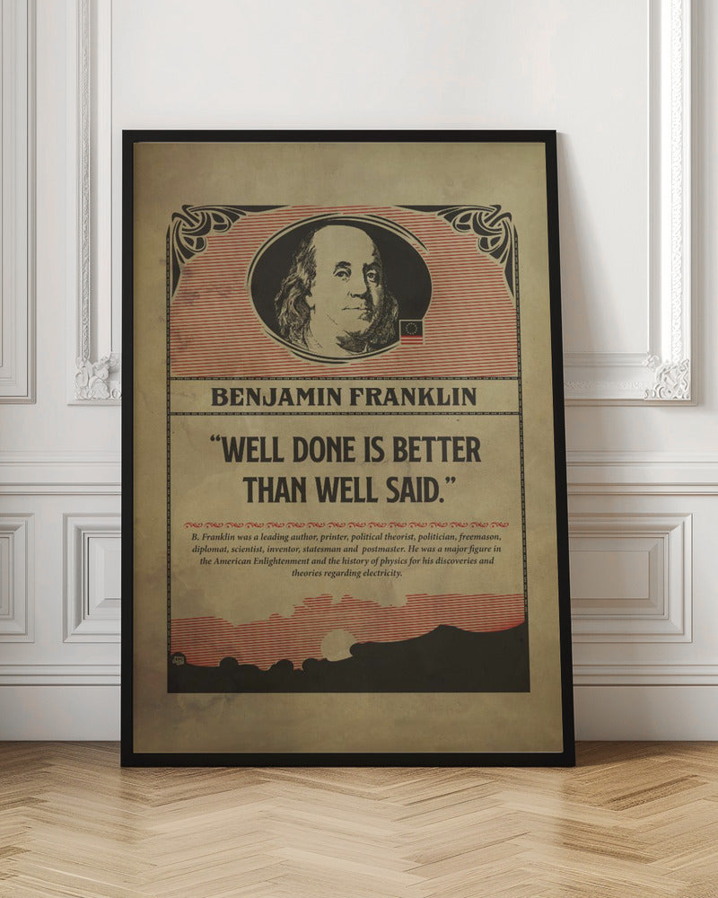 Franklin Print Poster